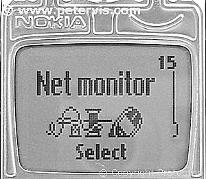 Network Monitor Menu Screen